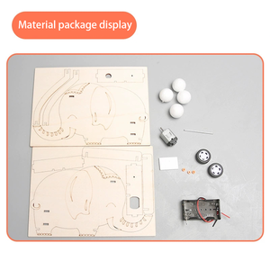 Handmade DIY Elephant <strong>Ball</strong> Machine Technology Small Production Materials Elementary School Toy Fun STEM Science <strong>Experiment</strong> - Product Image 3