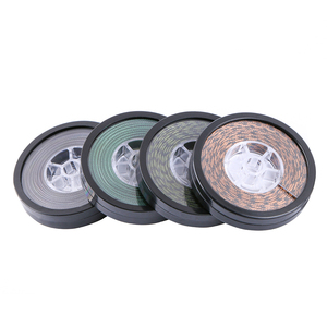 Angryfish Multifilament PE trançado grafite chumbo fio 10m carpa pesca equipamento Super forte gancho Link - Product Image 3