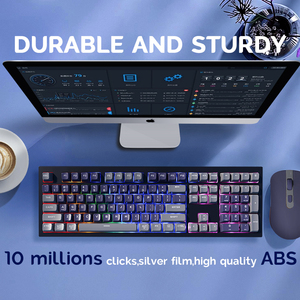 Hot RGB Backlit Full Size Triple Mode <strong>Keyboard</strong> and <strong>Mouse</strong> <strong>Combo</strong> Professional Gaming <strong>Keyboard</strong> and <strong>Mouse</strong> <strong>Combo</strong> - Product Image 2