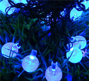 Luci Decorative di natale solari per giardino delle vacanze a colori