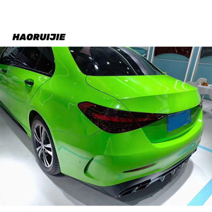 Mercedes Benz için sıcak facelift vücut kitleri W205 grille araba modifikasyon dönüşüm kiti ile yeni w206 tampon takma için modifiye - Product Image 3