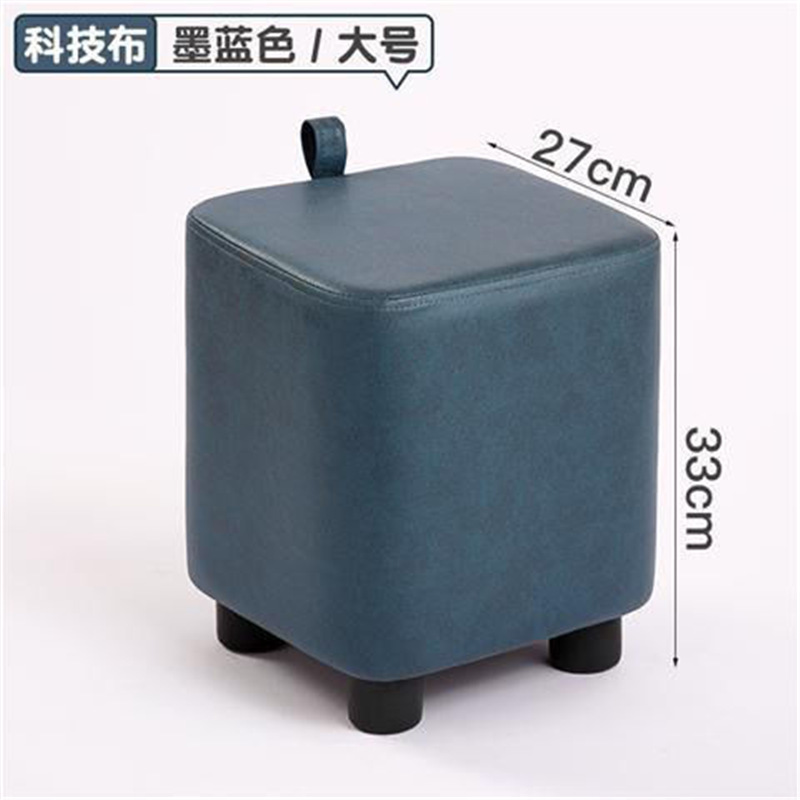 Bleu saphir - Cuir patte de chat populaire grande taille