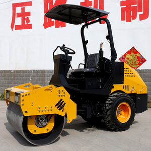 Строительная техника, 3 тонны, 4 тонны, 5 тонн, 6 тонн, 8 тонн, дизельный мини-уплотнитель, дорожный каток, каток на асфальте с резиновой шиной - Product Image 2