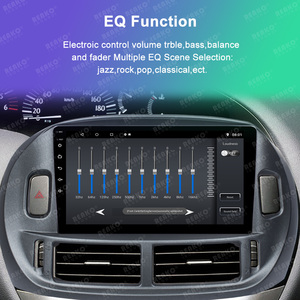 TS18 Car Radio Player for Toyota <strong>Estima</strong> ACR30 2000-2005 9 Inch 2 Din 8 Core QLED Capacitive Touch Screen DSP AI Carplay - Product Image 6