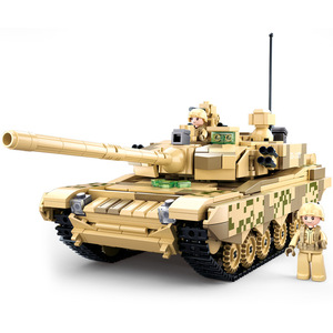 Sluban WW2 Military <strong>Historical</strong> Collection Model Panther G medium Tank Assembled Building Blocks Kits Educational Bricks <strong>Toys</strong> - Product Image 5