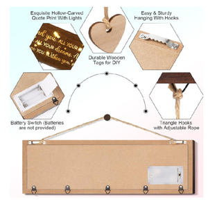 Phát sáng ánh sáng khung hình tốt nghiệp thạc sĩ GRAD mát mẻ trường trung học Quà tặng tốt nghiệp - Product Image 6