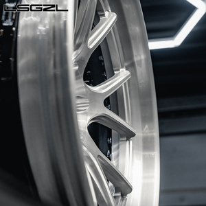 3 peças de alumínio forjado Rodas Passageiro Brushing20 22 Rodas 5x114.3 5x112 5x130 para Brand Car <span class=keywords><strong>Wheels</strong></span> para Mercedes Bmw RR benz - Product Image 3