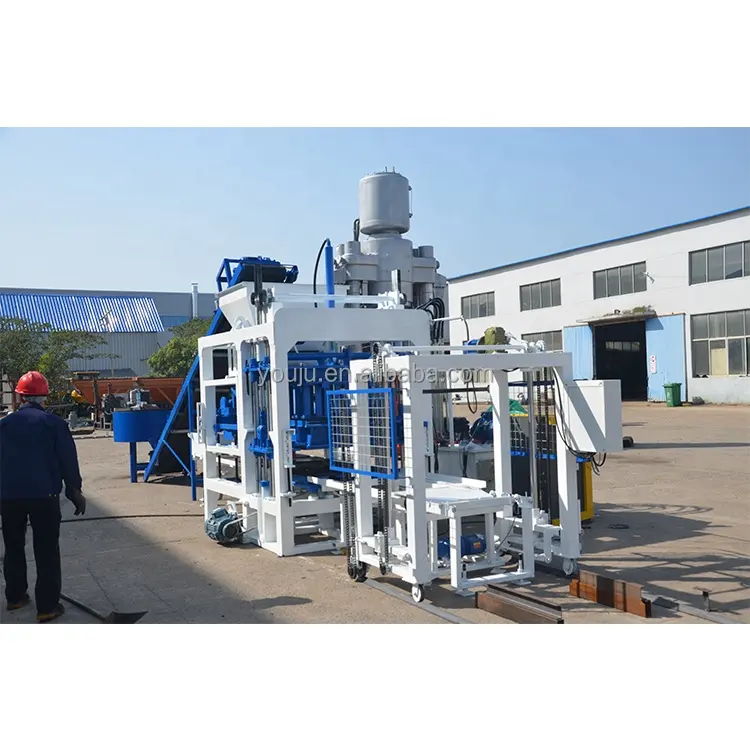 Wholesale Price Hot selling Qtj4-18 Hydraulic Full Automatic Hydraulic Cement Block Making Machine Concrete Paver Kerbstone