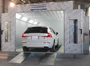 Xe phun gian hàng ô tô sơn cả xe nướng lò diesel sơn gian hàng - Product Image 2