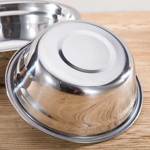 Chất lượng cao tất cả các kích thước nhà bếp sử dụng nhà salad trộn bát phục vụ đặt bát thép không gỉ đặt - Product Image 5