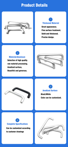 Round with Washer Type U-<strong>Handle</strong> Industrial <strong>Handle</strong> Solid Round Bar Carrying <strong>Handle</strong>
