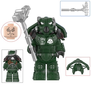 ตัวต่อพลาสติกหุ่นยนต์ตัวละครในภาพยนตร์ Mecha Minifigs พร้อมอาวุธไซเบอร์ออกแบบได้ตามต้องการ - Product Image 6