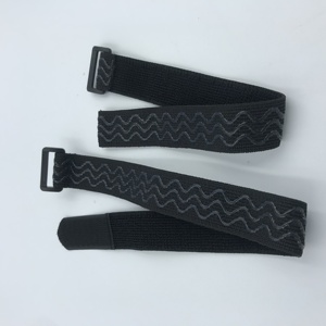 Correa antideslizante Sujetador ajustable Correas elásticas con hebilla Elástico Negro Antideslizante Gancho de encuadernación Correa de cincha - Product Image 6