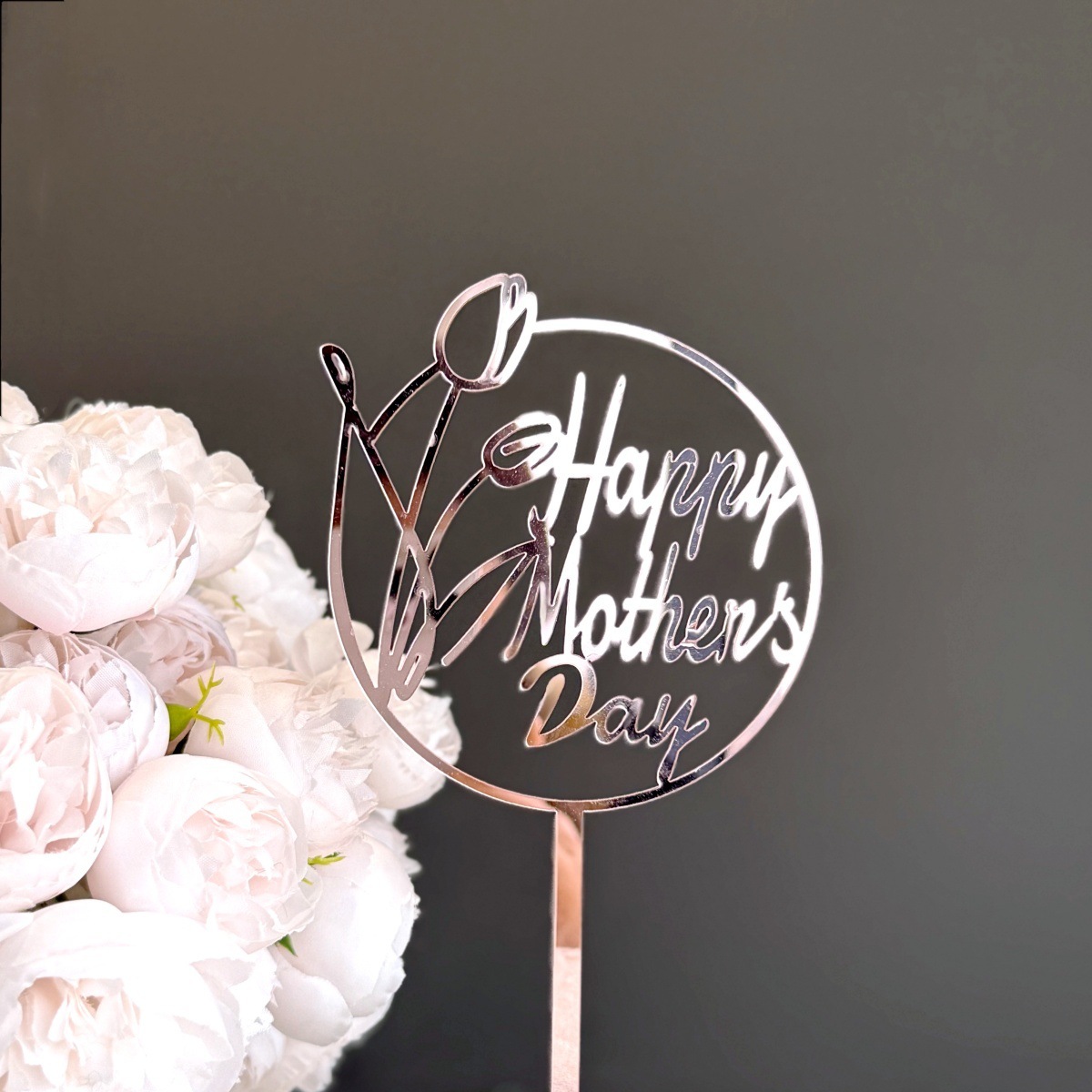Tulip happy mothers day rose gold