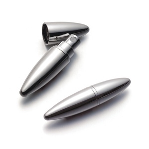 Bullet Thiết Kế Bạc Mạ Nước Hoa Cầm Tay <span class=keywords><strong>Atomizer</strong></span> Du Lịch Túi Nước Hoa Chai 5Ml Cho Nam Giới Và Phụ Nữ Phụ Kiện - Product Image 1