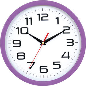 Sự khác biệt màu sắc khung số lớn trẻ em phòng khách treo đồng hồ treo tường hiện đại mặt đơn thạch anh tương tự - Product Image 6