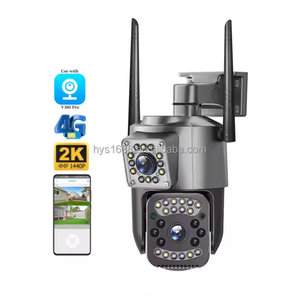 10X optik Zoom otomatik insan izleme GSM Alarm 4K çift Lens 8mp açık kablosuz güvenlik 4G güneş ağ güvenlik kamerası - Product Image 1
