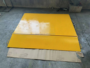 <strong>Loading</strong> <strong>Unloading</strong> <strong>Dock</strong> <strong>Ramp</strong> Foldable Container <strong>Ramp</strong> 6.5T Capacity Forklift Attachment Steel <strong>Ramp</strong> - Product Image 3