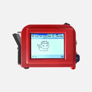 Mini stampante tascabile per etichette portatile timbratura manuale macchina per la stampa di scatole di torte
