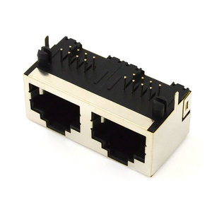 טכנולוגיה מתקדמת 100 בסיס-t 1, ללא חיבור 8p8c <span class=keywords><strong>ethernet</strong></span> מקשקעי מודולריים למערכות pcb/