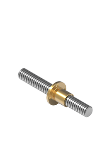 Thanh vít hình thang, đai ốc, thanh vít loại t, sợi thô, tr16, 20, 24*4, 30, 36, 40*6, sợi đầy đủ, 50*8 - Product Image 6