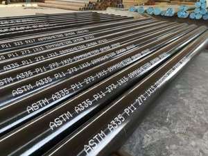 Tubos sem costura ASME SA335 P5 1,7362 Steel Pipe