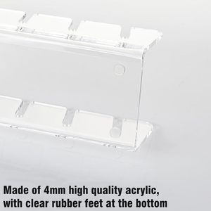 Giá trưng bày Mũ acrylic cho Mũ bóng chày, giữ 7 mũ, thích hợp cho tủ quần áo, phòng ngủ, bàn trang điểm và lưu trữ văn phòng. - Product Image 5