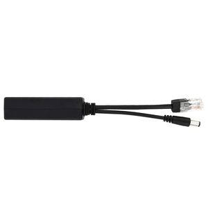 Poe分离器<span class=keywords><strong>DC</strong></span> 5.5 * 2.1毫米以太网供电10/100M/1000M 48v至12V <span class=keywords><strong>DC</strong></span> 2.5A IP摄像机适配器