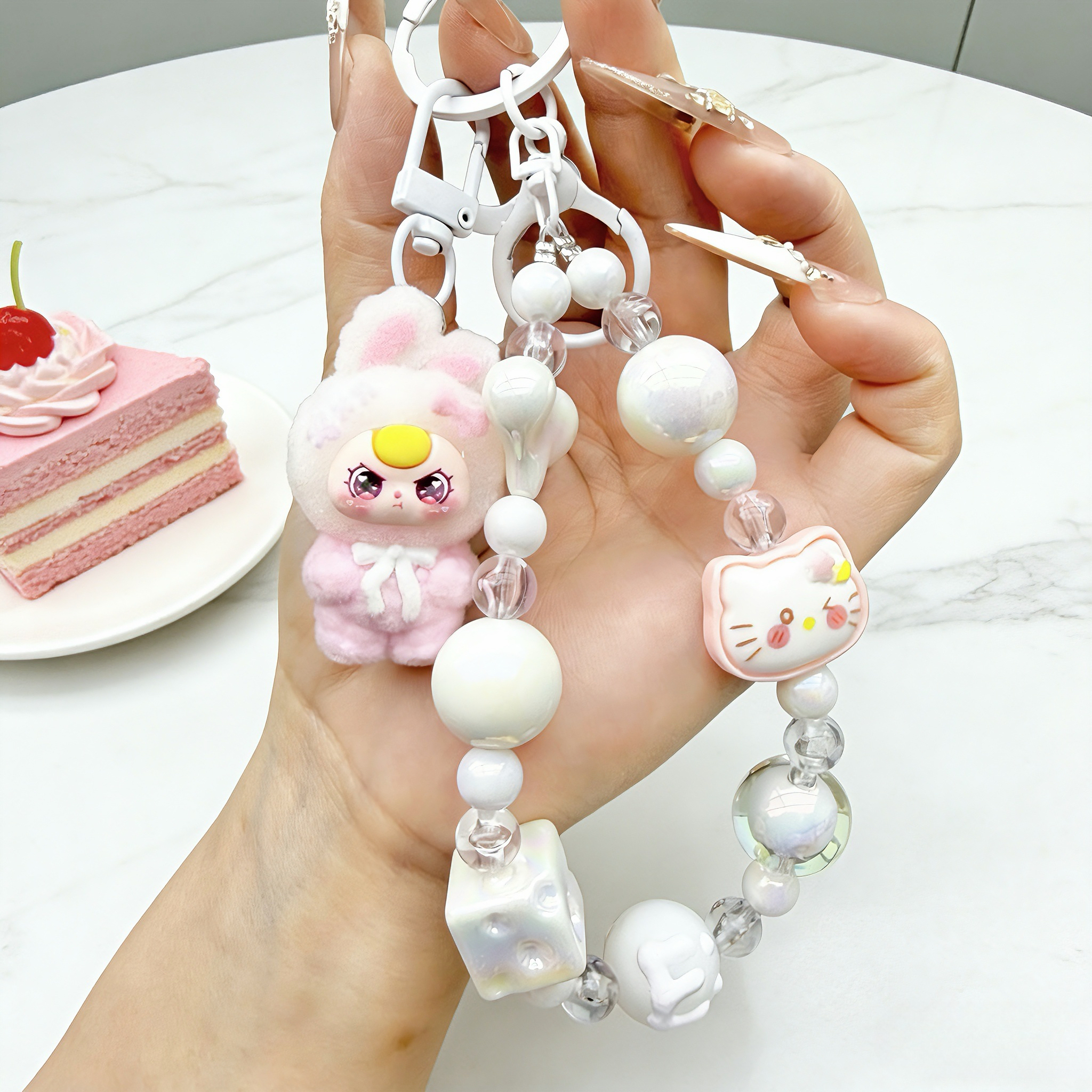Blanc et rose