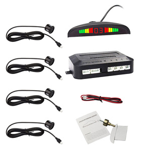 LED Digital Parking <strong>Sensor</strong> 4 <strong>Sensor</strong> <strong>Reversing</strong> Radar Detector Car Parking Assistance Alarm <strong>System</strong> for All Car - Product Image 1