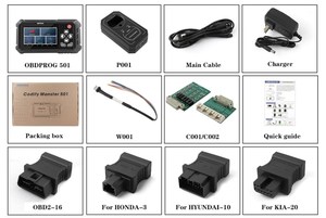 OBDPROG 501 OBD2 Tool Car Key Programmer Immobilizer Pin <strong>Code</strong> Reader Automotive Smart Keys <strong>Remote</strong> <strong>Program</strong> Auto Diagnostic Tools