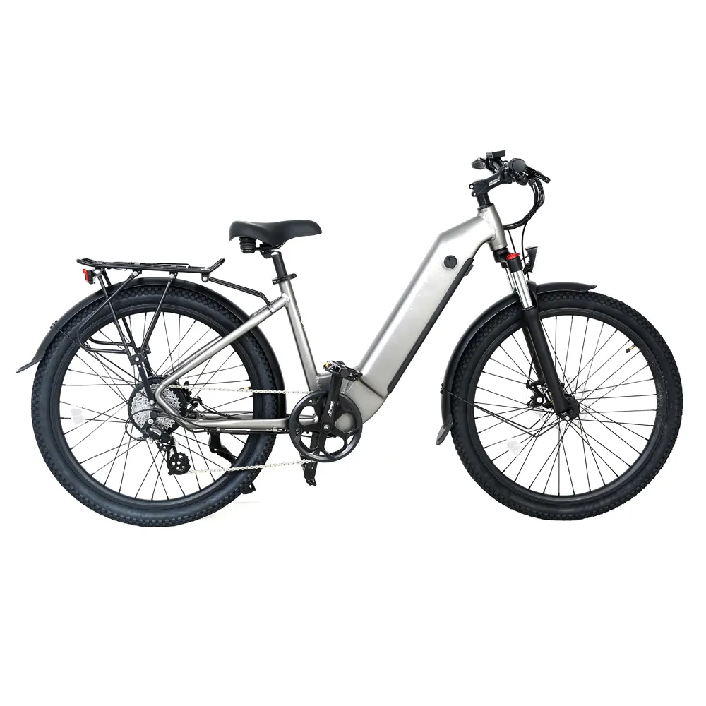 Novo design china forte duas rodas 350w bateria potência mulher cidade bicicleta elétrica bicicleta com pedais