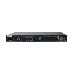 Sistema de Conferencia 4 canales 900W Clase D Amplificador mezclador con software de control Dante y DSP - Product Image 4