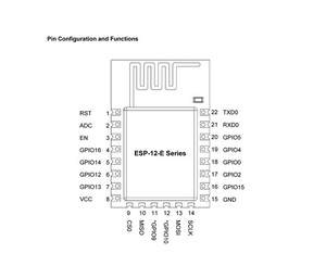 ESP-12E <strong>wifi</strong> <strong>module</strong> <strong>esp8266</strong> 12e esp12e support BOM - Product Image 2