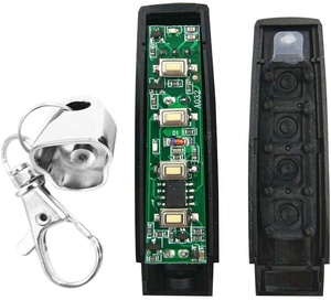 Clonazione di Controllo Remoto Mini Elettrica Senza Fili Interruttore Trasmettitore 4 tasti Chiave Fob 433MHz per la porta del garage - Product Image 4