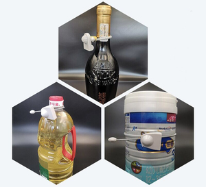Chất lượng tốt ABS thẻ khóa từ cho chai rượu vang cửa hàng an ninh <span class=keywords><strong>EAS</strong></span> hệ thống RF AM chai thẻ cứng - Product Image 4
