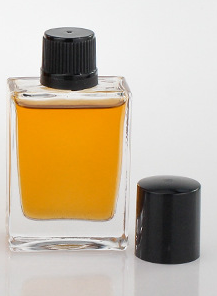 30 50 100ml şeffaf kare cam şişe yuvarlak vidalı kapak için uçucu yağ parfüm ilaç sıvı cam şişe logolu - Product Image 6