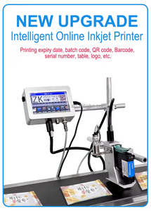 Online Tij Verfalls datum 25,4mm Drucker Online Digital Smart Tij Thermo tinten strahl drucker Tinten strahl codier maschine Chargen codierer Drucker - Product Image 3