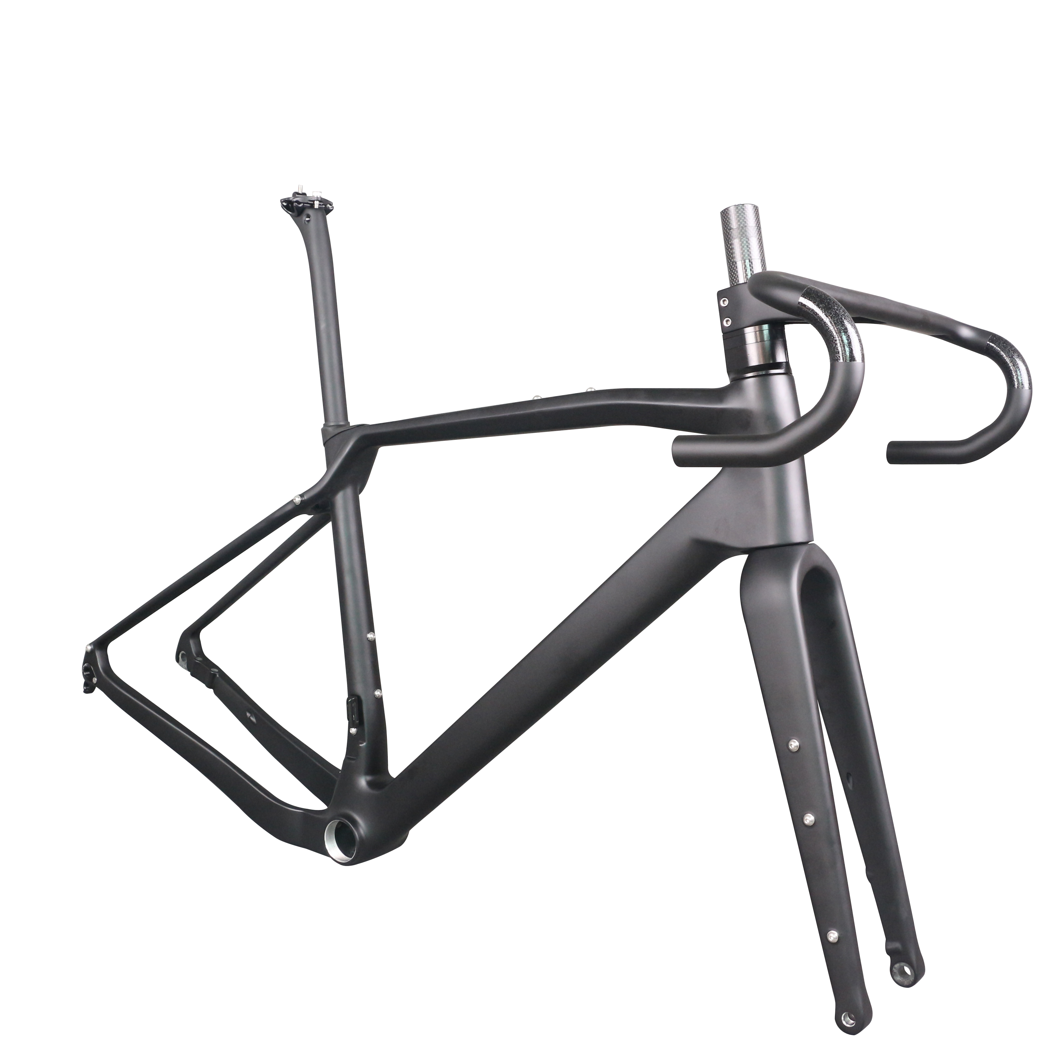 2023 Newest Full hidden Disc Gravel Frame GR047 bicycle frame Gravel bike Full hidden cable gravel
