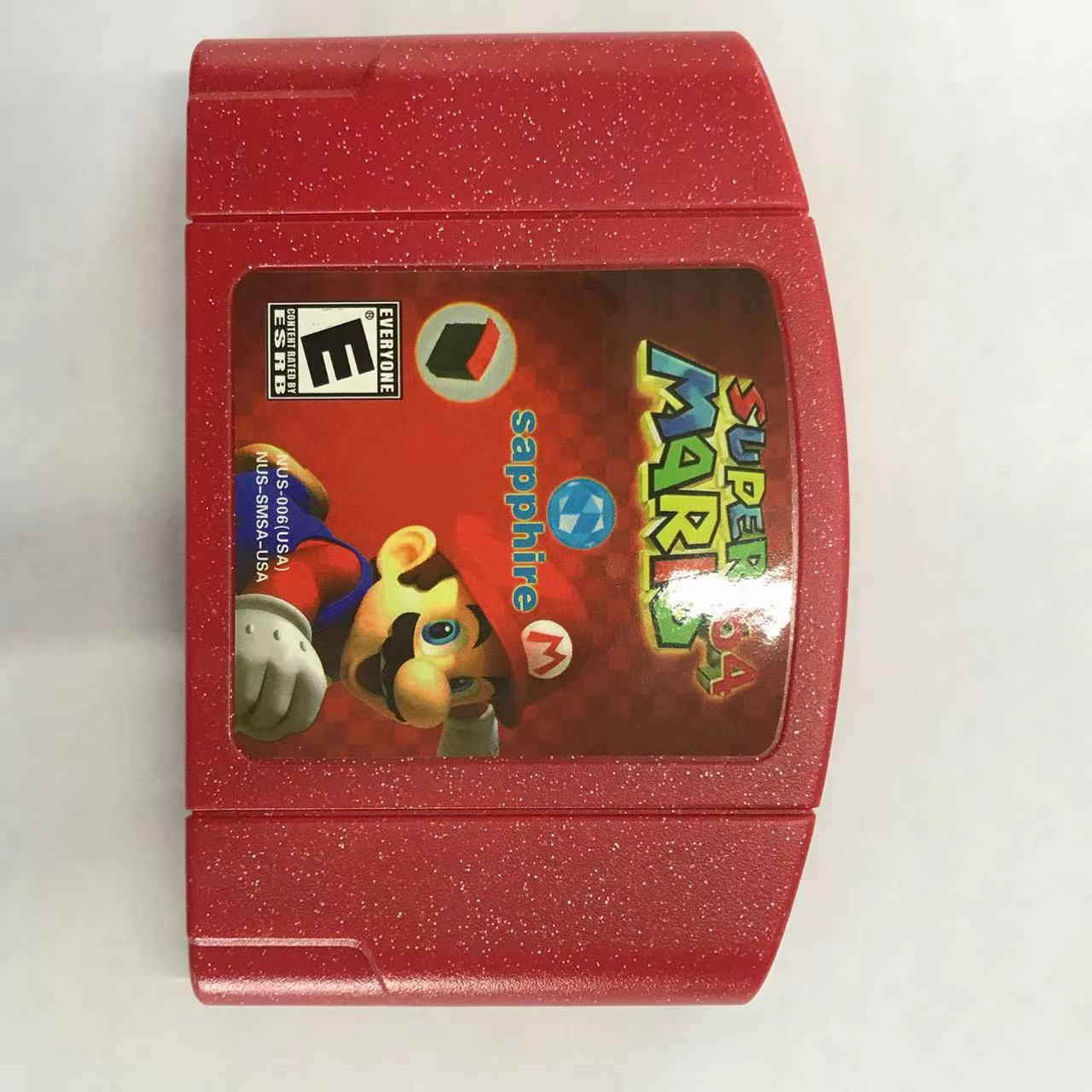 Supered Marioed 64 zafiro (cáscara roja)