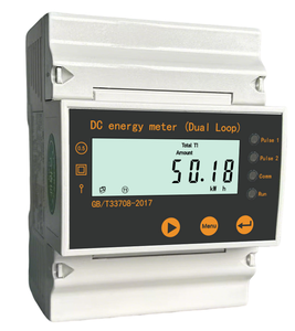 ZL2020SY 5-1000V DC Voltage <strong>Input</strong> Mini Size <strong>Pulse</strong> Output <strong>Modbus</strong> RTU Energy Meter Two Channel - Product Image 2