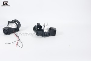 GOODZOOM LED 3/6 çip bi-led lamba araç aydınlatma sistemi, farlar Biled projektör Lens far araba aksesuarları için 12V - Product Image 6