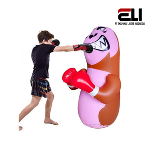 Bền Inflatable đấm túi hoàn hảo cho căng thẳng cứu trợ Tập Thể Dục Đào Tạo boxing và vui vẻ tập thể dục ở nhà hoặc ngoài trời - Product Image 3