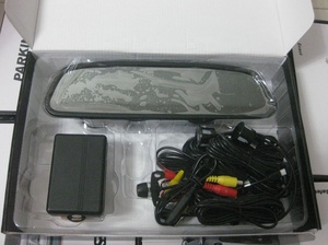 4.3 Inch 7&quot; 360 Reverse Rear View OEM Rearview <strong>Mirror</strong> Video Cam Output Diy <strong>Car</strong> Parking <strong>Sensor</strong> Camera Kit with 4 <strong>Sensors</strong> - Product Image 4