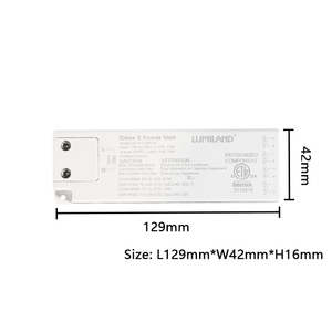 UL ETL Certificated Dupont Ports <strong>Input</strong> 120v Dc <strong>Output</strong> 12V 24V Plastic case Led Cabinet Light <strong>Strip</strong> <strong>Driver</strong> Led Power Supply - Product Image 4