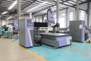 Nuevo producto, enrutador CNC de madera, enrutador Atc de 4 ejes para madera y MDF con controlador Syntec, tallado automático de MDF para trabajar la madera Atc - Product Image 2