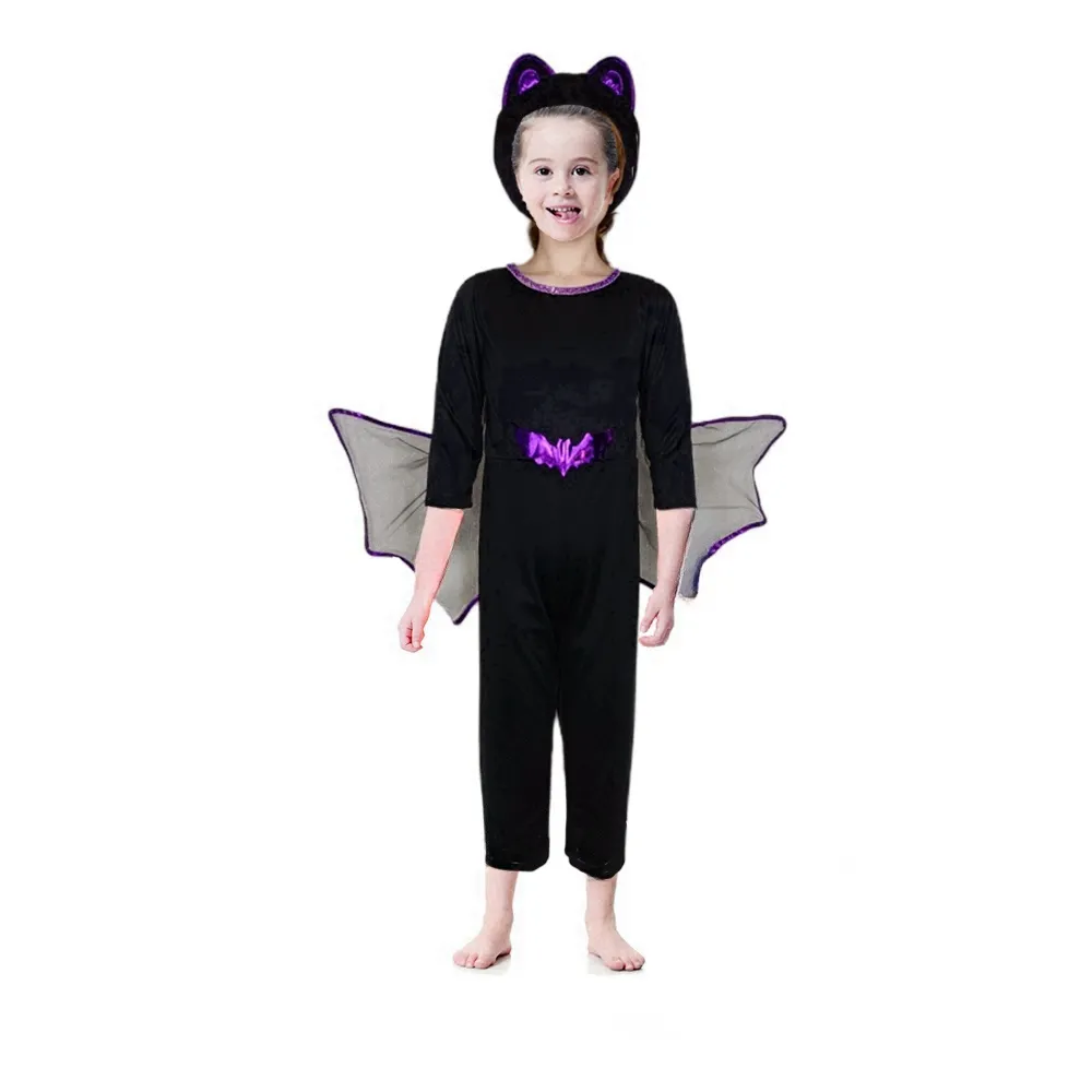 Simpatici costumi da pipistrello stravagante sono adatti per i regali di Halloween per bambini utilizzati per le decorazioni per spettacoli di Halloween per bambini