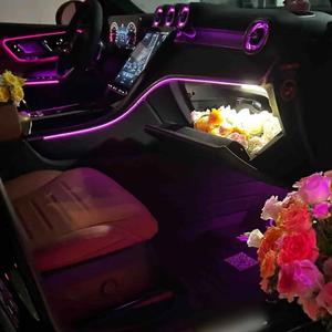 Oto İç aydınlatma aksesuarları için yenilikçi 22-in-1 Ambiance LED ışık 256-Color araba LED güçlendirme - Product Image 3