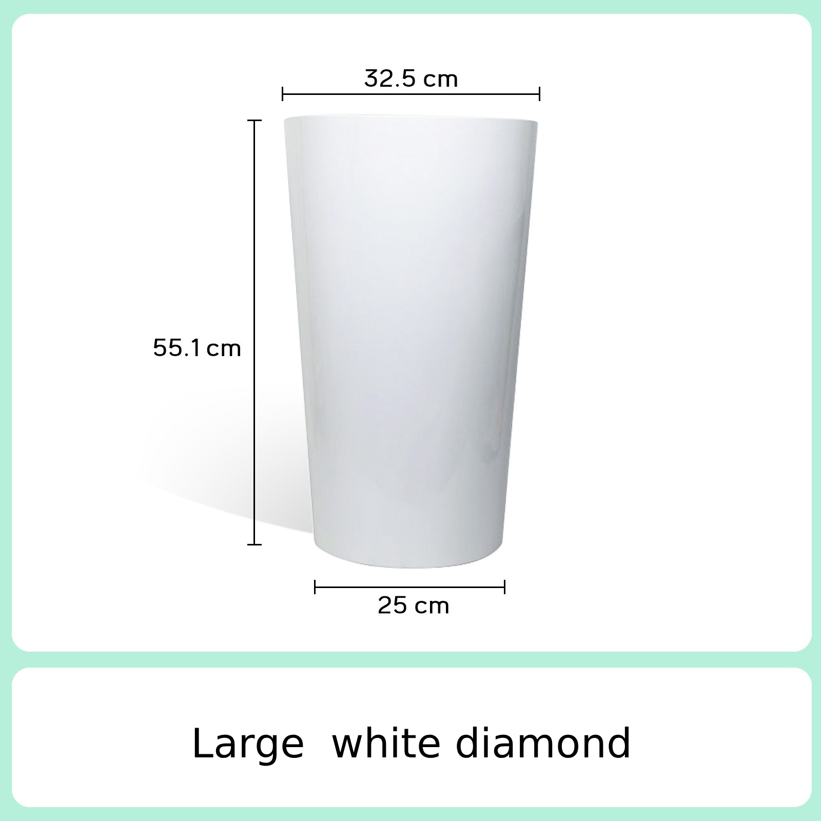 Gros diamant blanc