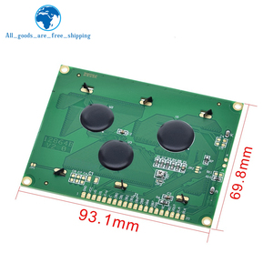 XYW 128*64 DOTS LCD-Modul 5V Blue Screen 12864 LCD mit Hintergrund beleuchtung ST7920 Parallel anschluss LCD12864 für Arduinos